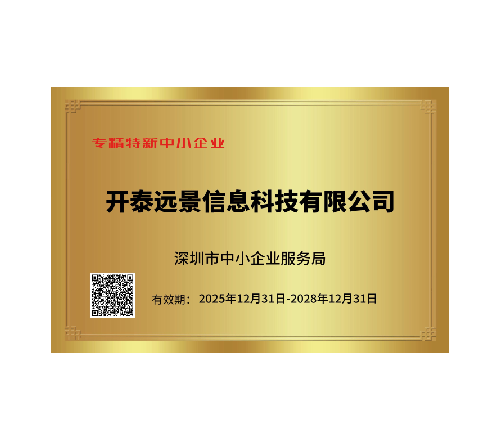 Shenzhen Specialized, Sophisticated, Distinctive and Innovative SME